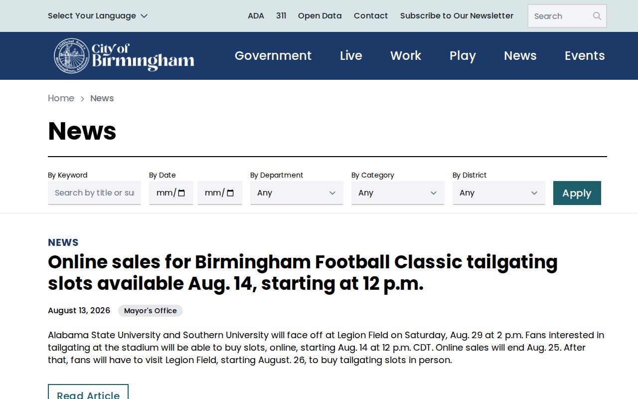 Birmingham official news search for arrest records and busted mugshots